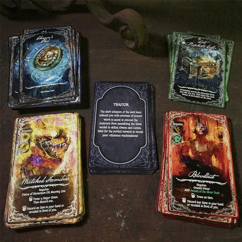 Betrayal Deck of Lost Souls Card Game | Tarot-Inspired Secret Roles Game | Ages 12 and Up | 3 to 5 Players | 20 Mins. Avg. | Cooperative Strategy Games