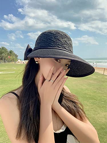 Wide Brim Beach Hats for Women Breathable Sun Hat Bucket Hat Sun Visors Fishing Cap for Travel Picnic Outdoor Summer 2024