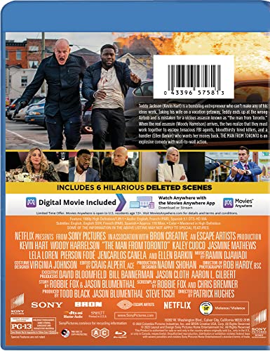 The Man From Toronto - Blu-ray + Digital