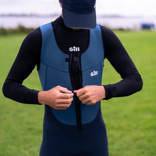 GILL Mens Dynamic Long John Sleeveless 3mm Neoprene Wetsuit Thermal Water Sports Paddle Board SUP Kayaking Swimming Surfing