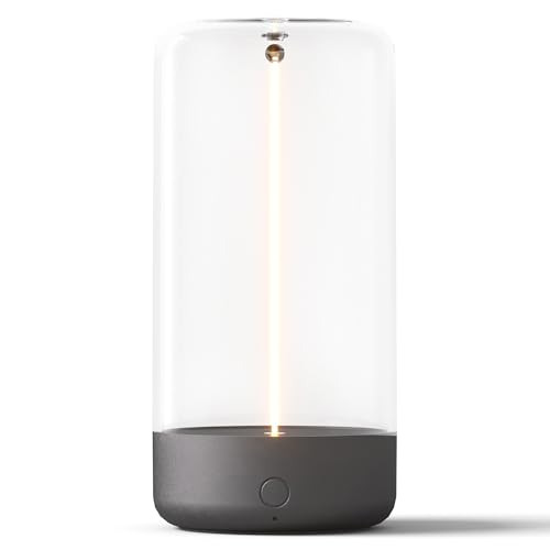 AUGE LIGHT Mini Minimalist Table Lamp Cordless LED Desk Lamp Rechargeable Modern Night Lights Portable Nightstand Lamps Unique Ambient Light Mood Lighting for Bedroom, Beside, Nursery