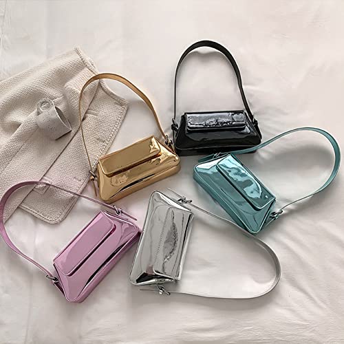 Evening Bag Women Y2k Silver Purse Hobo Bag Tote Handbag Satchel Bag Cute Party Bag Clutch Purses Crossbody Bags 2024