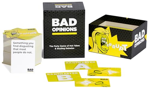 Party Game - The Hilarious Adult Card Game of Hot Takes & Sizzling Debates - Perfect for Fun Parties and Board Games Night with Your Group