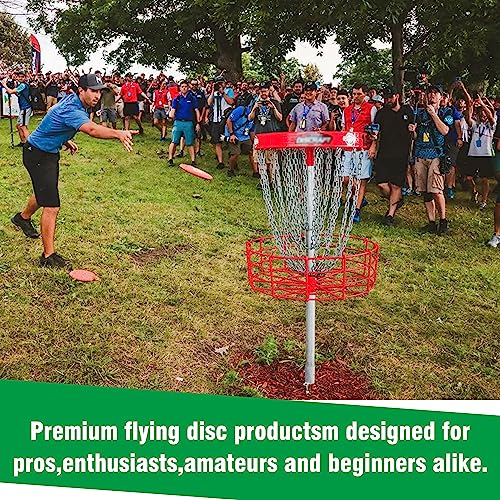 Sports Flying Disc - Compeition Flying Discs for Beach, Backyard, Lawn, Park, Camping and More - Great for All Ages Outdoor Flying Disc Training