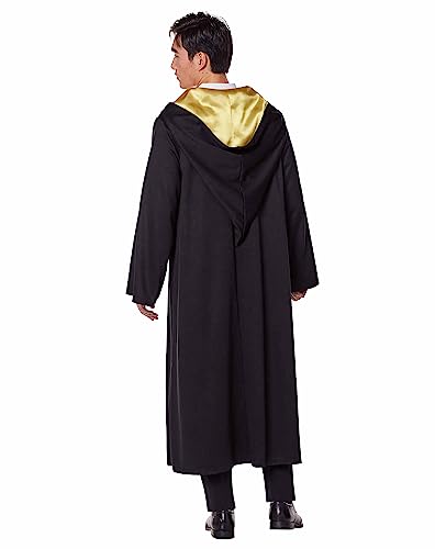 Spirit Halloween Harry Potter Adult Hufflepuff Robe | Officially licensed | Harry Potter Costume | Wizard Outfit