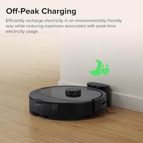 roborock Q8 Max Robot Vacuum and Mop Cleaner, DuoRoller Brush, 5500Pa Strong Suction, Lidar Navigation, Obstacle Avoidance, Multi-Level Mapping, Perfect for Pet Hair