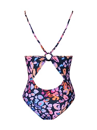 CUPSHE Women's One Piece Swimsuits Bathing Suits Cutout V Neck Tummy Control Adjustable Straps O Ring