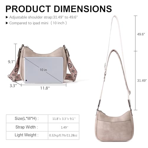 CLUCI Crossbody Bags Purses for Women, Leather Summer Cross Body Bags with Adjustable Strap, Women's Shoulder Handbags 2024