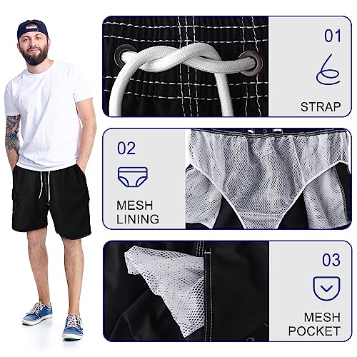 Mens Swim Trunks Swimsuit Trunks Swim Shorts Swimwear