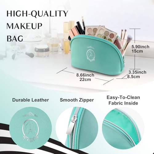 Color Nymph All In One Makeup Kit, Makeup Gift Set for Beginners Teenager Girls with Eyeshadow Palette Blush Lipstick Lip Pencil Eye Pencil Brush Mascara Portable Bag