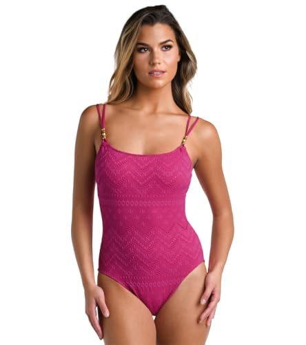 La Blanca Women's Standard Lingerie One Piece Swimsuit