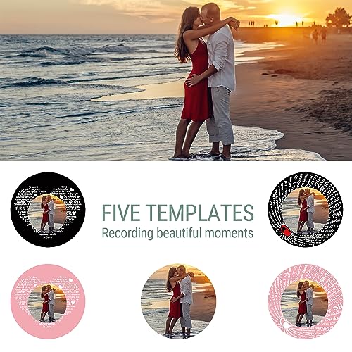 Custom Bracelets With Photos, Bracelet With Picture Inside, Couples Bracelets Picture Bracelet Personalized Photo, Anniversary Memorial Birthday Gifts For Women, Boyfriend, Girlfriend, Couple, Mom