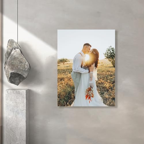 Personalized Custom Canvas Prints (Framed Canvas, 12" x 16") - Custom Canvas Print with Your Photo - Perfect for Home Decor, Gifts & Keepsakes Fast Delivery…