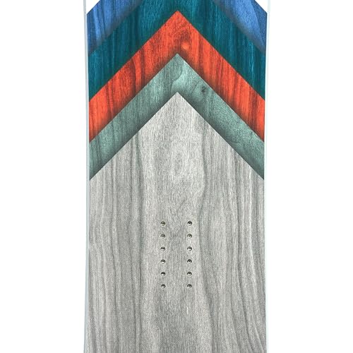 5th Element Dart Snowboard for Men-Freeride-All Mountain, Designed for Beginner and Intermediate Snowboarders with Rocker-Regular and Wide