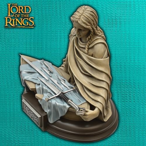 United Cutlery Shards of Narsil Statue | Lord of The Rings Officially Licensed | 1/5 Scale Miniature Collectible | Hand Painted Polyresin | LOTR Merchandise with Certificate of Authenticity Included