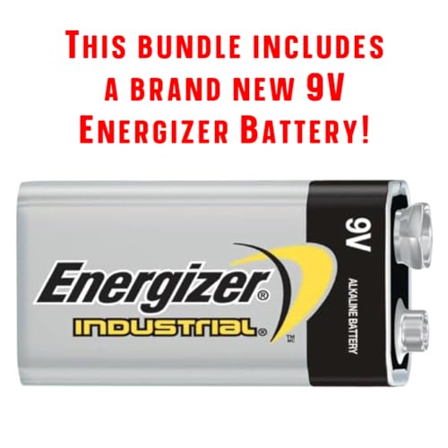 T.J. Wisemen, Inc. Remote Controlled Fart Machine #2 Bundle Includes 9V Energizer Battery - 15 Realistic Sounds, Wireless 100 ft Range, Fart Toy Prank