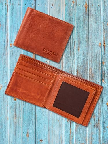 CALGARI® Italian Luxury Leather Wallets For Men | Bifold