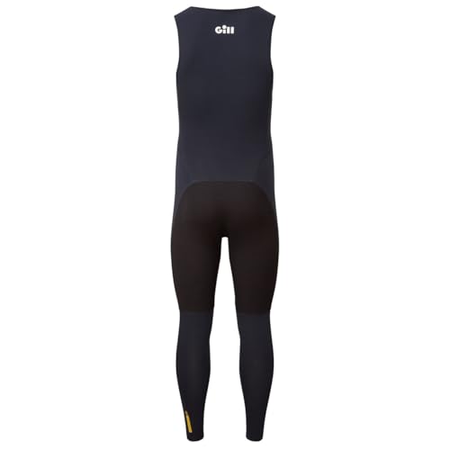 GILL Mens Zentherm 2.0 Long John Wetsuit - 3mm Stretch Neoprene for All Water Sports Sailing Paddle Board Swimming SUP