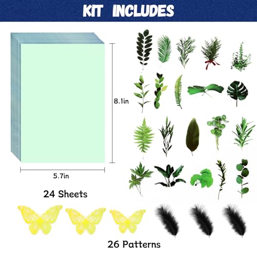 MBMFT Arts and Crafts for Kids Ages 8-12 - DIY Solar Printing Kit - Funny Paper Crafts Gifts for Girls Kids Toddler Ages 3-5 4-6 6-8 Easter Basket Stuffers