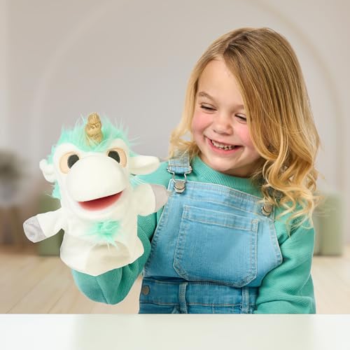 Bluey 2-Pack of Plush | Unicorse and Bob Bilby Puppets | Perfect Sized to Fit onto Toddler's Hands | Amazon Exclusive