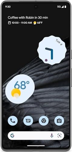 Google Pixel 7 Pro 5G 256GB Obsidian - AT&T (Renewed)