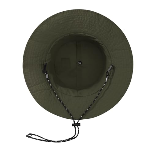 Zando Waterproof Bucket Hat for Woman Men Rain Hat UPF 50+ Sun Hats for Women Packable Outdoor Hiking Safari Fishing Hat