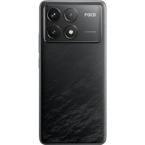 Xiaomi Poco F6 PRO 5G + 4G LTE 256GB + 12GB Global Version Unlocked 6.67" 120Hz 50Mp Triple Camera (Tmobile Mint Tello & Global) + (w/Fast Car 51W Bundle) (Black Global ROM)