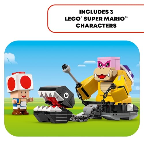 LEGO Super Mario Battle with Roy at Peach’s Castle, Nintendo Character Mario Toy for Kids, Castle Toy & Adventure Set, Super Mario Gift for Girls, Boys & Gamers Ages 7 and up, 71435