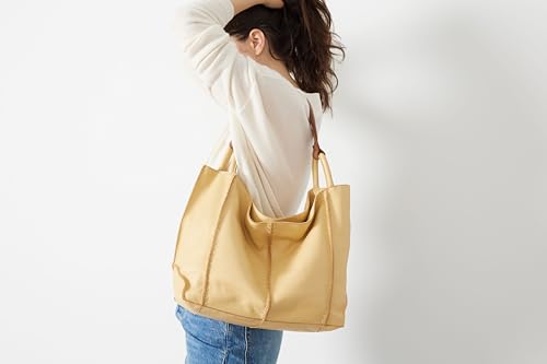 The Sak Los Feliz Large Tote Bag - Woman's Purse For Everyday, Travel, Beach Bag - Roomy Handbag With Shoulder Bag Strap