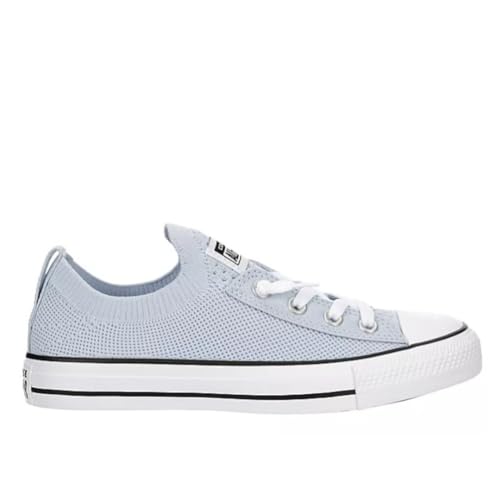 Converse Unisex Chuck Taylor All Star Shoreline Knit Sneaker - Lace up Closure Style - Light Blue White