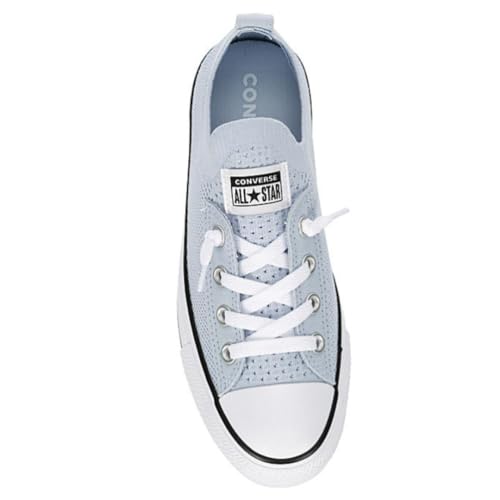 Converse Unisex Chuck Taylor All Star Shoreline Knit Sneaker - Lace up Closure Style - Light Blue White