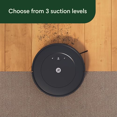 iRobot Roomba Vac Robot Vacuum (Q0120) - Easy to use, Power-Lifting Suction, Multi-Surface Cleaning, Smart Navigation Cleans in Neat Rows, Self-Charging, Alexa