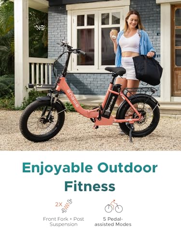 ENGWE 1125W Electric Bike for Adults, L20 2.0 20''×3.0" Fat Tire Electric Bicycle 52V 13Ah Removable Battery Max Range 80Miles & 25MPH for Urban Commuters,7 Speed Mountain Ebike with Dual Suspension