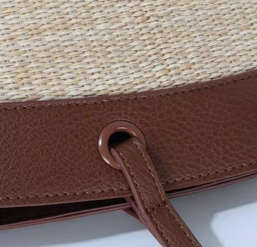 Straw Bag for Women Straw Beach Bag Tote Bag French Retro Shoulder Bag Handbag Summer Woven Hobo Bag 2024 Travel Tote Bags