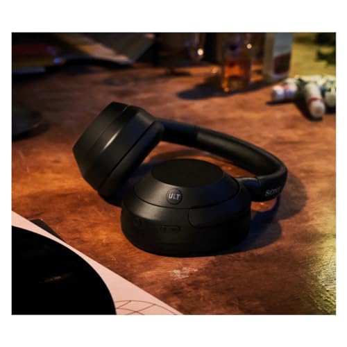 Sony ULT WEAR Noise Canceling Wireless Headphones with Alexa Built-in, Massive Bass and Comfortable Design, Black