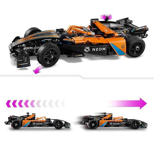 LEGO Technic & Speed Champions McLaren Racing Pack, Includes 2 McLaren Race Car Models in 1 Box, Formula E and Formula 1, Makes an Exciting Gift for Racing Fans Ages 9 and Up, 66792