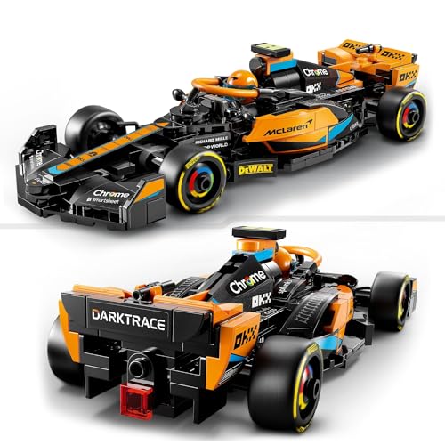 LEGO Technic & Speed Champions McLaren Racing Pack, Includes 2 McLaren Race Car Models in 1 Box, Formula E and Formula 1, Makes an Exciting Gift for Racing Fans Ages 9 and Up, 66792