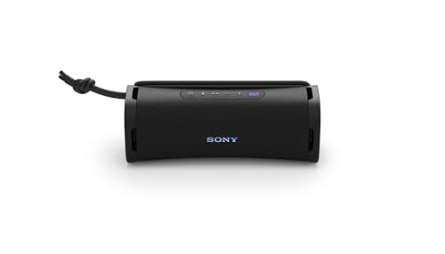 Sony ULT FIELD 1 Wireless Ultra Portable Bluetooth Compact Speaker, IP67 Waterproof, Dustproof, Shockproof and Rustproof with Enhanced Bass, 12 Hour Battery and Detachable Strap, Black - New