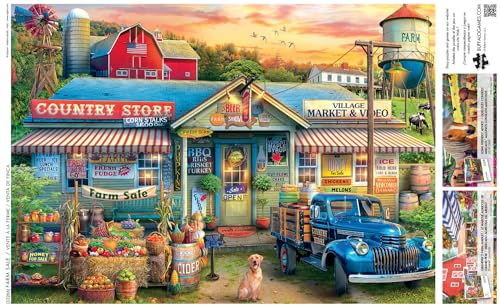 Buffalo Games - Eduard - Farm Sale - 500 Piece Jigsaw Puzzle for Adults Challenging Puzzle Perfect for Game Nights - Finished Puzzle Size is 21.25 x 15.00