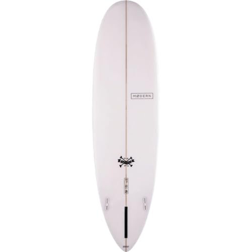 Modern Surfboards Love Child PU Surfboard, Sky Blue, 7ft