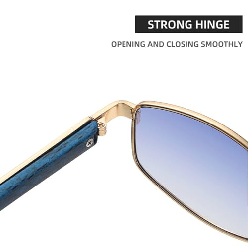 mincl 2024 Polygon Sunglasses Women Fashion Popular Men Shades Wooden Frames Sun Glasses For Female Male Summer Traveling