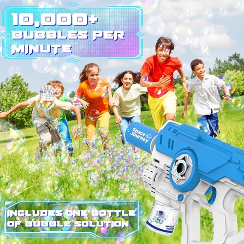 Dolanus Electric Water Gun Bubble Gun 2 in 1 for Kids, Long Range Powerful Automatic Squirt Guns for Adults, Toys for 8-12 years old boys, Gift Idea Outdoor Summer Pool Toy for Kid Boy Ages 5 8 10 12