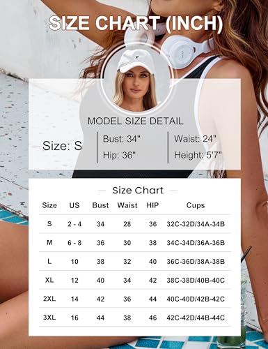 Blooming Jelly Womens One Piece Swimsuit Sporty Ribbed Slimming Cute Bathing Suit 2024 Flattering High Cut Swimming Suits