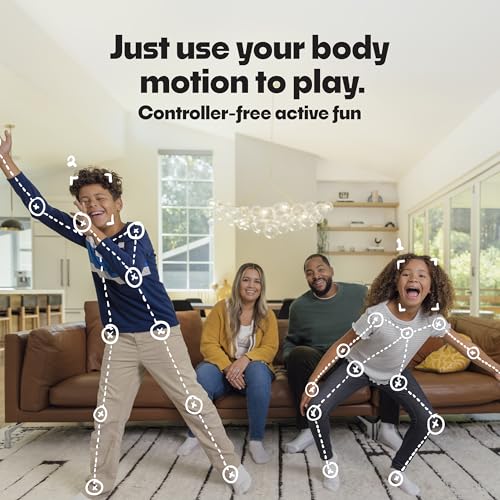 Nex Playground Game System, Indoor Family Game Night, Fun Games & Physical Play, Unique AI-Powered Motion Tracking Video Game Console, Transforms Living Room into a Family or Party Games Space