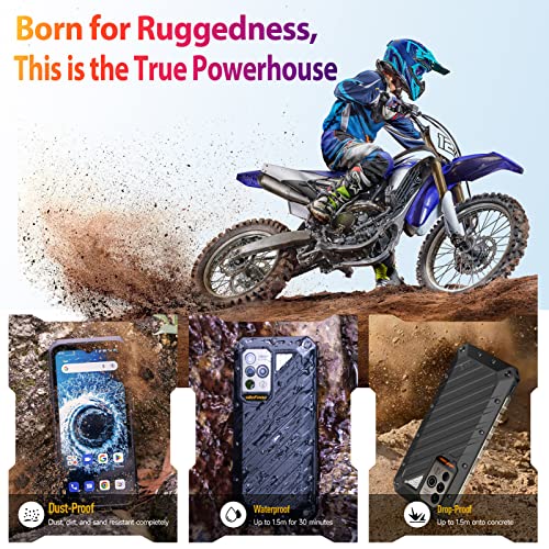 Ulefone Power Armor 19 & Endoscope E02 Rugged Smartphone, 17GB+256GB, 9600mAh(66W), 108MP Main Camera, Multi-Use Temperature Measurement, MTK Helio G99, 6.58" FHD+, QI 15W Wireless Charging