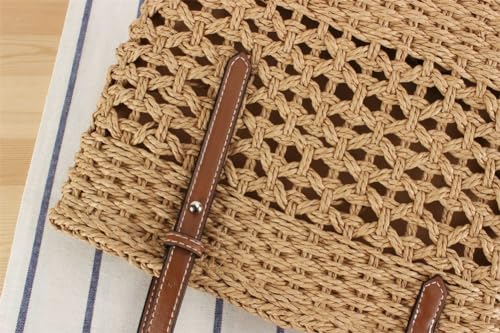 Straw Tote Bag for Women Summer Straw Shoulder Bag Beach Hobo Bag Handwoven Straw Bag Purse Top Handle Bags 2024 Beach Bags