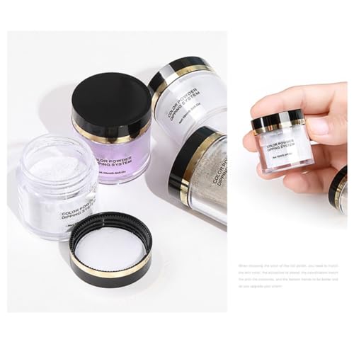 1pc Powder Nail Set, 2024 Summer Fall Nude Glitter Purple White Dipping Powder Starter Kit French Nail Art Manicure DIY Salon Home Gifts for Women