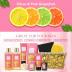 Fathers Day Mother's Day Spa Gift Baskets for Women, Citrus & Pink Grapefruit Spa Gift Woman, 11 Pcs Self Care Kit Gifts Including Bubble Bath, Massage Oil, Bath Salt, Birthday Gifts for Women