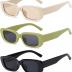 Tskestvy 3 Pack Women’s Rectangle Sunglasses Retro Trendy Square Vintage Glasses Pack 90s Y2K Aesthetic Accessories