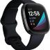 Fitbit Sense Advanced Smartwatch with Tools for Heart Health, Stress Management & Skin Temperature Trends, Carbon/Graphite, One Size (S & L Bands Included)